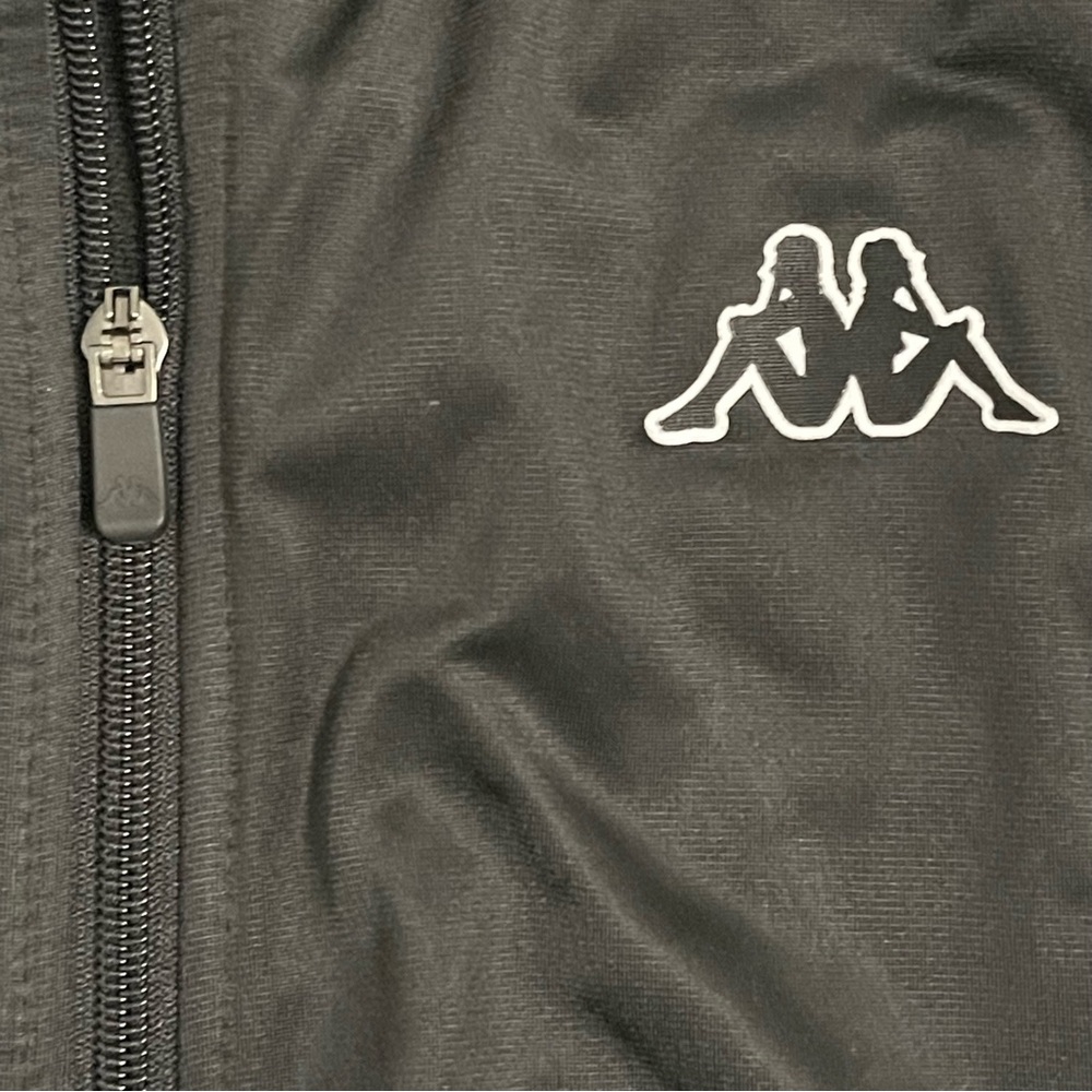 Kappa Men's Black Logo Track Jacket - Picture 5 of 13
